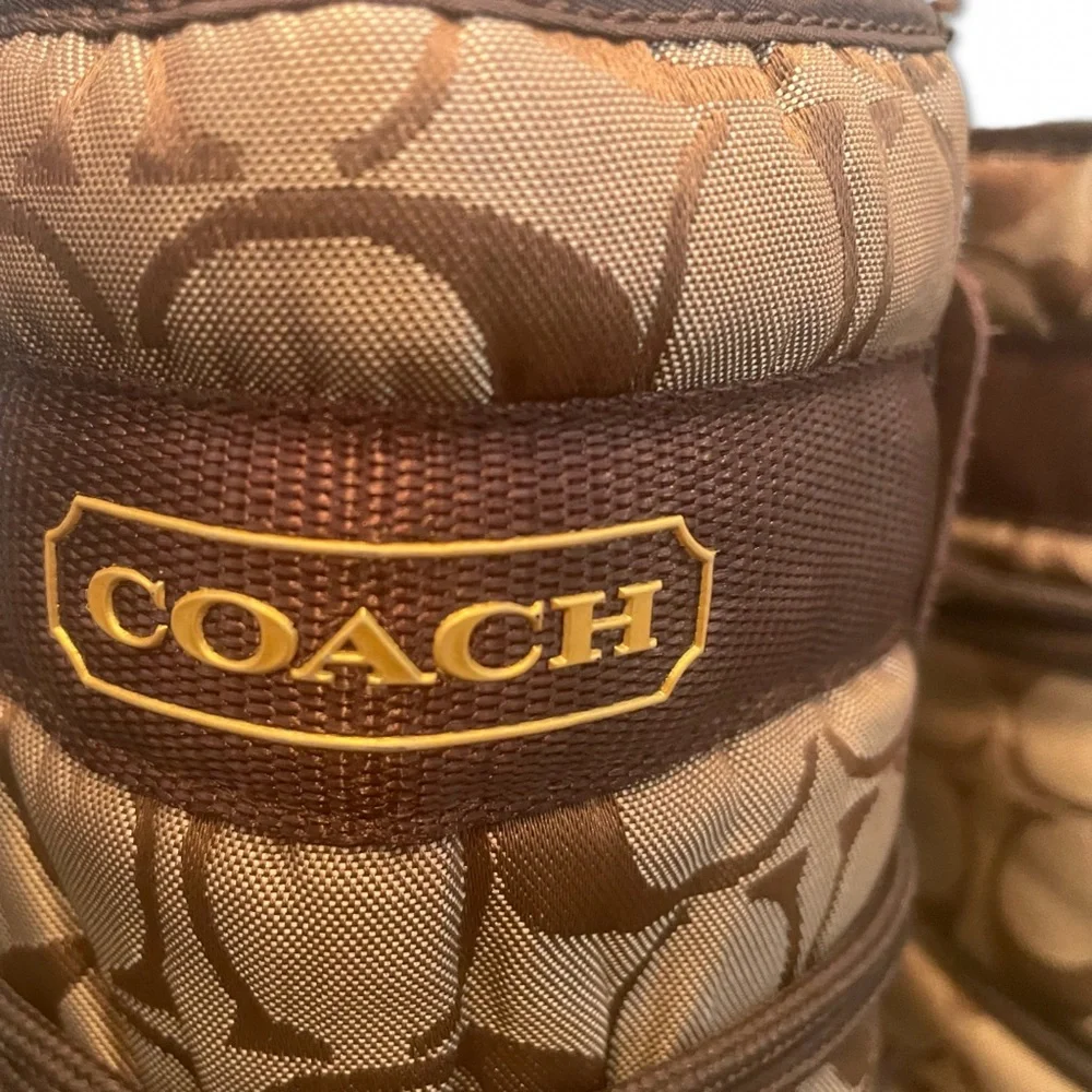 Coach Insulated Winter Boot SZ 7 - Picture 3 of 4